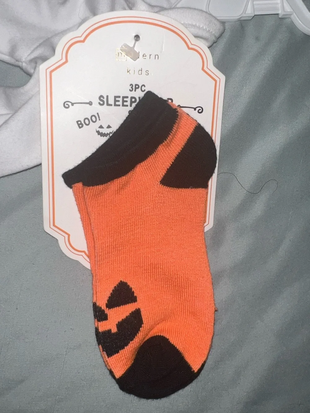 Modern Kids My First Halloween 3pc Pajama Set Bodysuit Pants Socks NWT